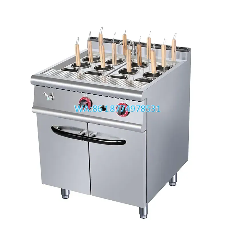 Range Commercial Kitchen - Wmwmnu Ticari 4 Ocaklı Fırınlı Gazlı