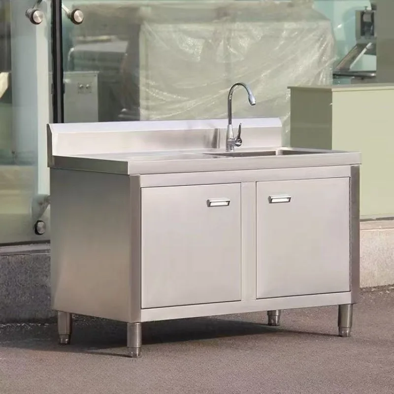 Commercial Kitchen Worktops - Ekstra Kalın Paslanmaz Çelik Mutfak Lavabosu,