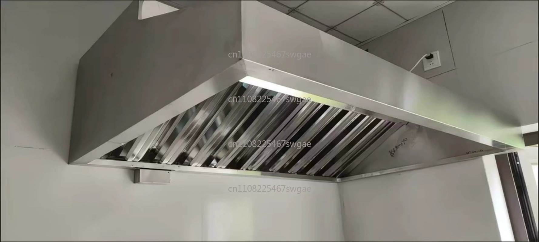 Commercial Kitchen Hoods - Çelik Mutfak Davlumbazı Restoran Otel İçin