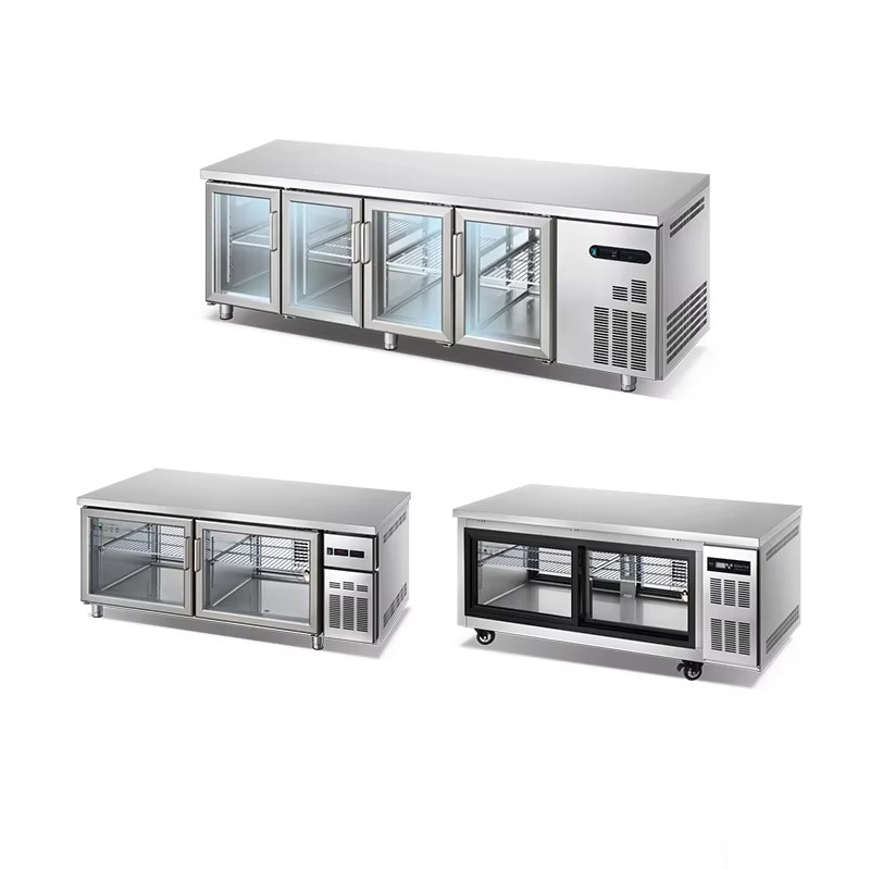 Commercial Kitchen Worktops - Ticari Tezgah Üstü Buzdolabı Dondurucu Hızlı