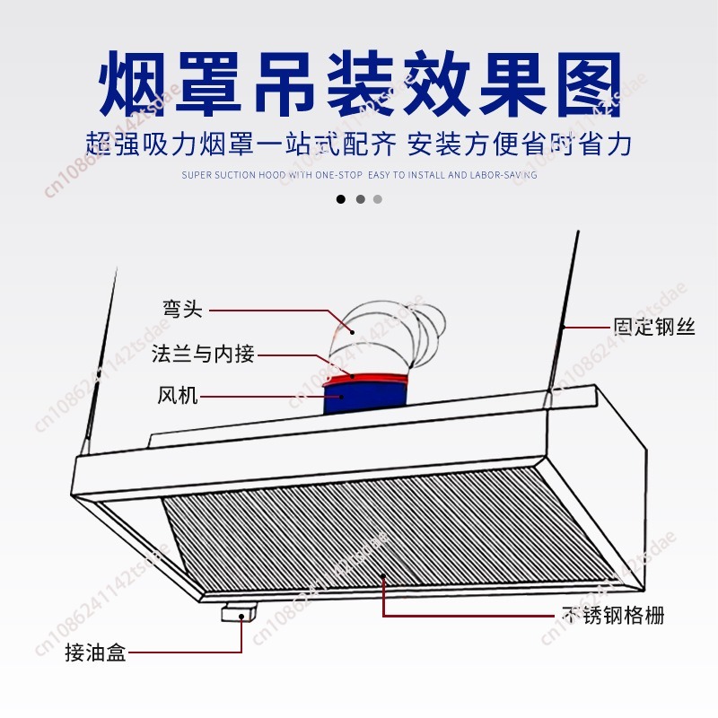 Ticari Paslanmaz Çelik Davlumb - Commercial Kitchen Hoods incelemesi ve fiyatı